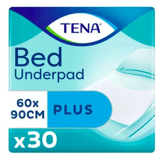 Tena вологопоглинаючі пелюшки Bed Plus 60x90 30шт New